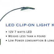 led clip-on light