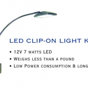 led clip-on light