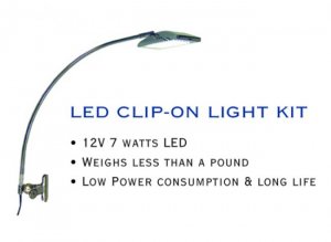 led clip-on light