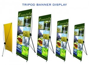tripod banner displays
